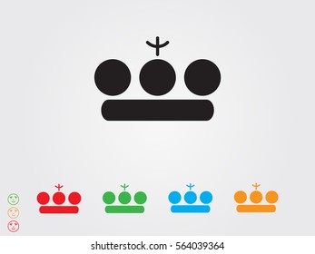 colon logo, icon, vector illustration eps10
