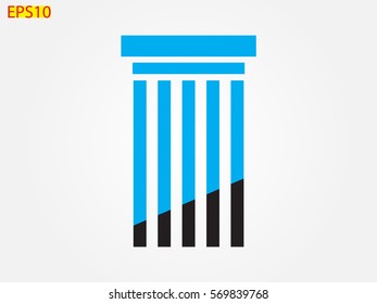 colon logo, icon, vector illustration eps10