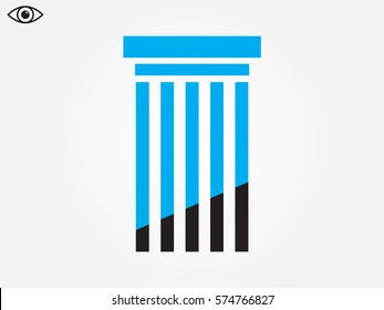 colon logo, icon, vector illustration eps10