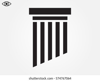 colon logo, icon, vector illustration eps10