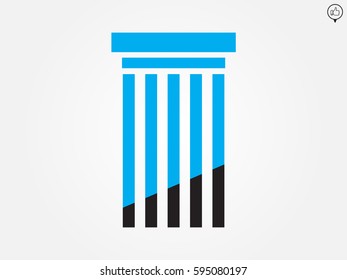 colon logo, icon, vector illustration eps10