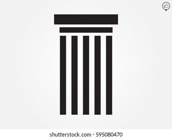 colon logo, icon, vector illustration eps10