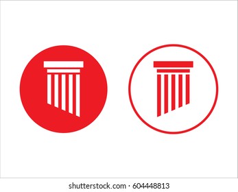 colon logo, icon, vector illustration eps10
