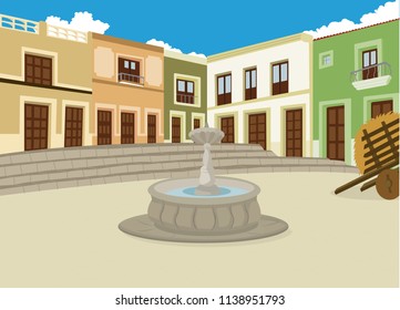 Colonial Old Town Fountain