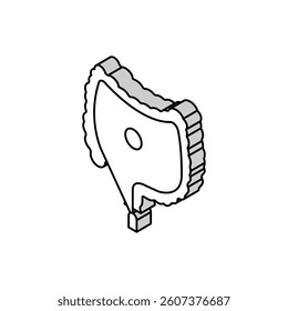 colonoscopy examination isometric icon vector. colonoscopy examination sign. isolated symbol illustration
