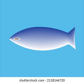 color 3d fish in water mark background