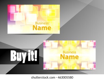 Color abstract background for business card or banner