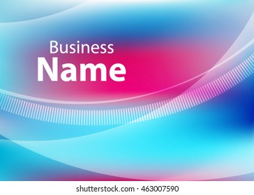 Color abstract background for business card or banner