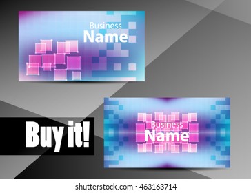 Color abstract background for business card or banner