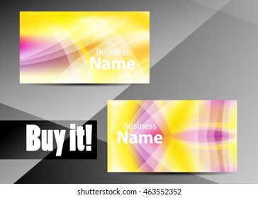 Color abstract background for business card or banner