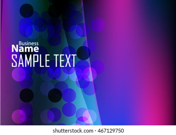 Color abstract background for business card or banner