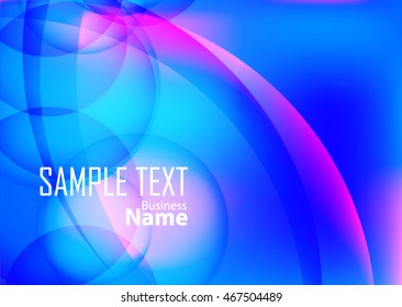 Color abstract background for business card or banner