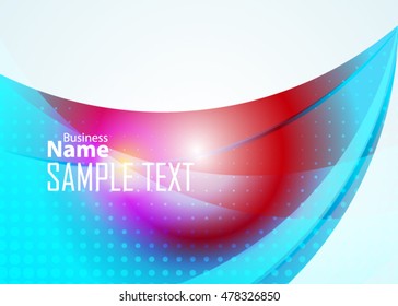 Color abstract background for business card or banner