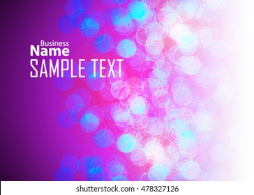 Color abstract background for business card or banner