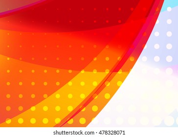 Color abstract background for business card or banner