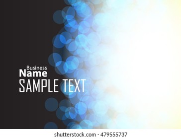 Color abstract background for business card, banner or template. Background with waves. Illustration of abstract background with bright element