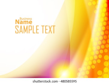 Color abstract background for business card or banner