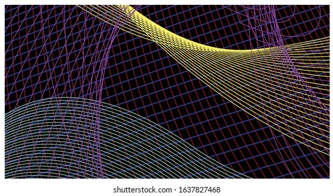 color abstract background gradient line
