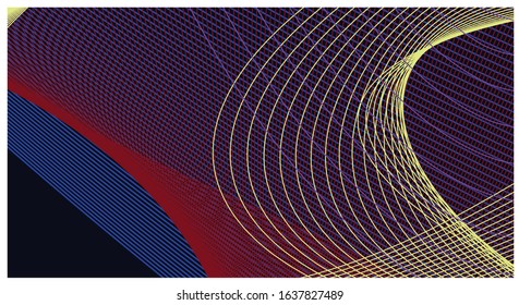color abstract background gradient line