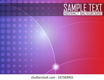 Color abstract background illustration. Ready for work with banner, site or business card. Orange, green, red and purple wallpaper.