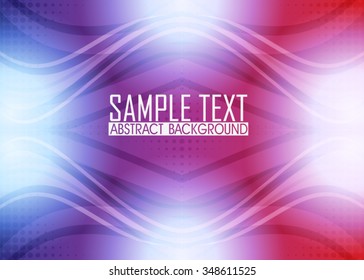 Color abstract background illustration. Template for business card or banner 