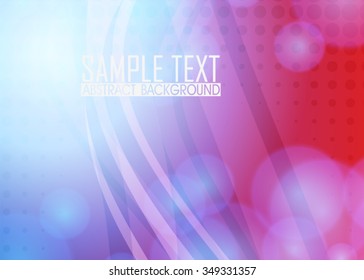 Color abstract background illustration. Template for business card or banner 
