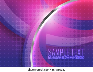 Color abstract background illustration. Template for business card or banner.

