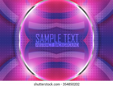 Color abstract background illustration. Template for business card or banner.

