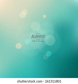 Color Abstract Blurred background. Vector