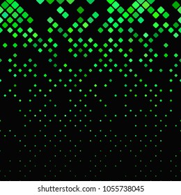 Color abstract diagonal square pattern background - vector illustration