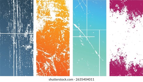 Color  abstract dirty grunge background, grunge art background texture with colorful