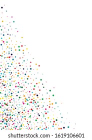 Color Abstract Dust Design. Rainbow Vector Splash Wallpaper. Abstract Illustration. Transparent Rainbow Card.