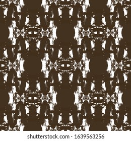 color abstract ethnic seamless pattern in graffiti style with elements of urban modern style