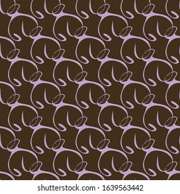 color abstract ethnic seamless pattern in graffiti style with elements of urban modern style