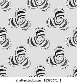 color abstract ethnic seamless pattern in graffiti style with elements of urban modern style