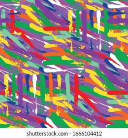 color abstract ethnic seamless pattern in graffiti style with elements of urban modern style bright quality illustration for your design