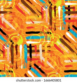 color abstracto étnico transparente estilo grafiti con elementos de estilo urbano moderno ilustración de calidad brillante para tu diseño