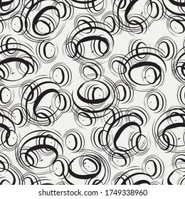 color abstract ethnic seamless pattern in graffiti style with elements of urban modern style bright quality illustration for your design