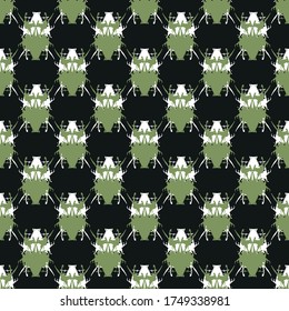 color abstract ethnic seamless pattern in graffiti style with elements of urban modern style bright quality illustration for your design