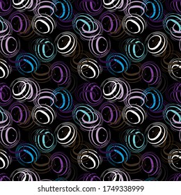 patrón colorido abstracto étnico sin fisuras en estilo graffiti con elementos de estilo urbano moderno ilustración de calidad brillante para su diseño
