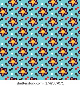 color abstract ethnic seamless pattern in graffiti style with elements of urban modern style bright quality illustration for your design