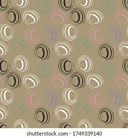 color abstract ethnic seamless pattern in graffiti style with elements of urban modern style bright quality illustration for your design
