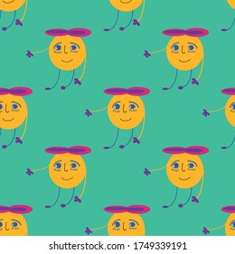 color abstract ethnic seamless pattern in graffiti style with elements of urban modern style bright quality illustration for your design