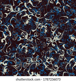 color abstract ethnic seamless pattern in graffiti style with elements of urban modern style bright quality illustration for your design