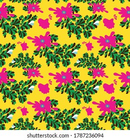 color abstract ethnic seamless pattern in graffiti style with elements of urban modern style bright quality illustration for your design