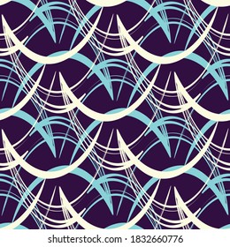 color abstract ethnic seamless pattern in graffiti style with elements of urban modern style bright quality illustration for your design