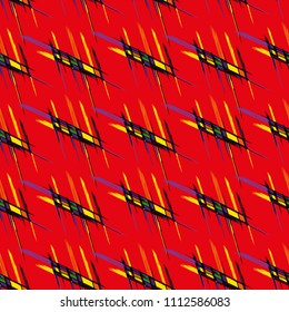 color abstract geometric seamless pattern quality vector illustration for your design