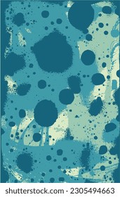 Color abstract grunge vector background. Chaos of geometric elements