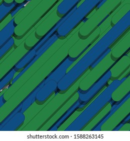 Color Abstract Lines and Circles Generative Art background illustration