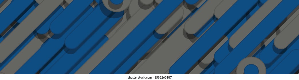 Color Abstract Lines and Circles Generative Art background illustration